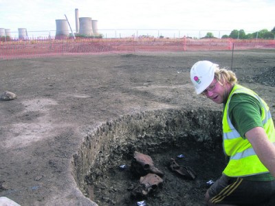 UK dig discovers 9,000-year-old remains